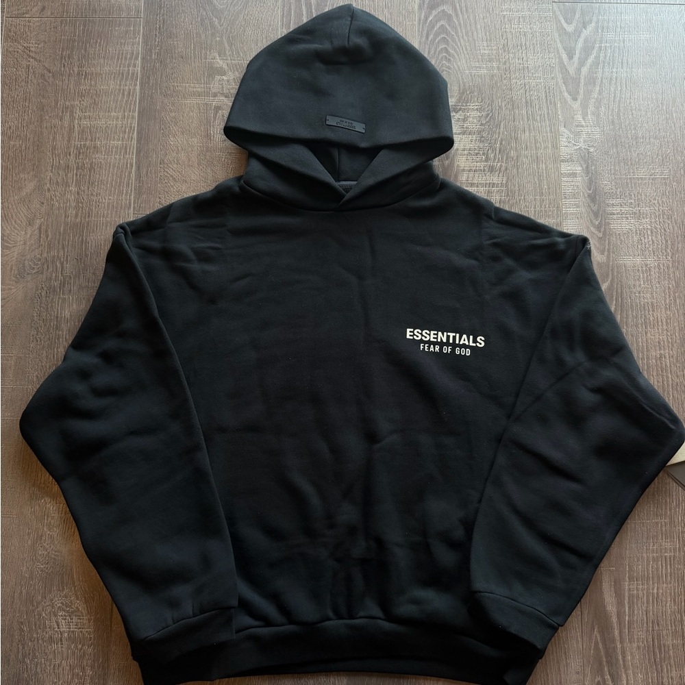Essentials hoodie black FW24